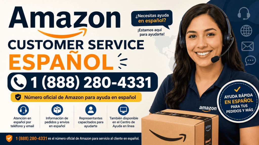 1 (888) 280-4331 Amazon Customer Service Español