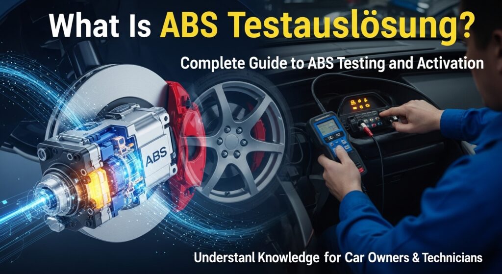 ABS Testauslösung