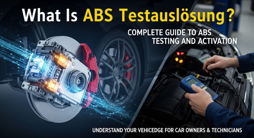 ABS Testauslösung