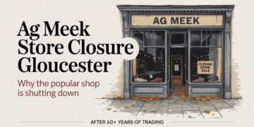 AG Meek store closure Gloucester