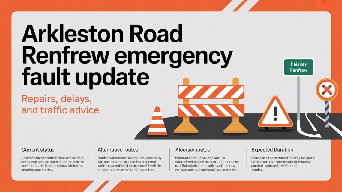 Arkleston Road Renfrew Emergency Fault