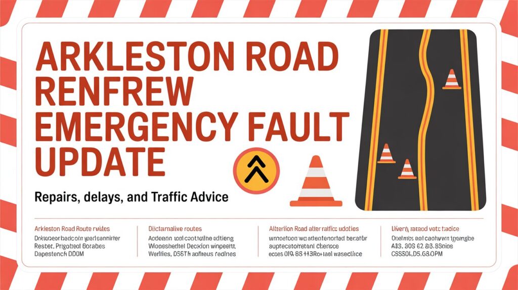 Arkleston Road Renfrew Emergency Fault