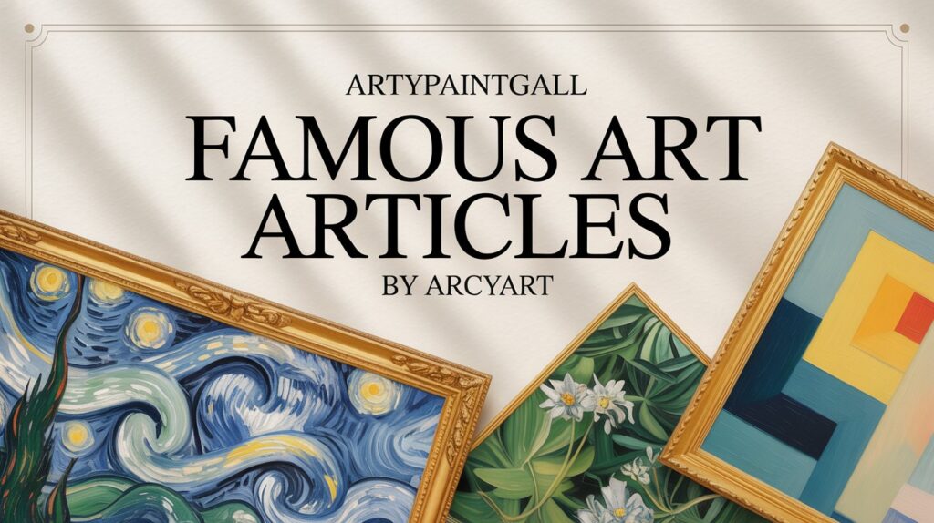 ArtyPaintGall Famous Art Articles By ArcyArt