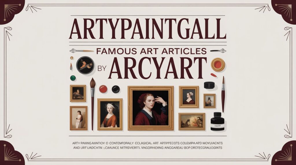 ArtyPaintGall Famous Art Articles By ArcyArt