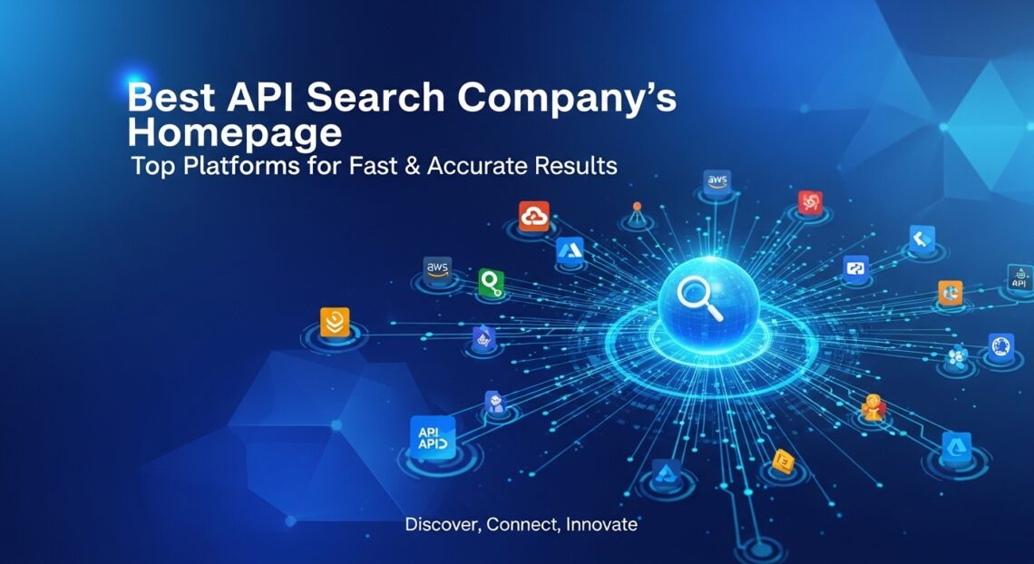 Best API Search Company’s Homepage