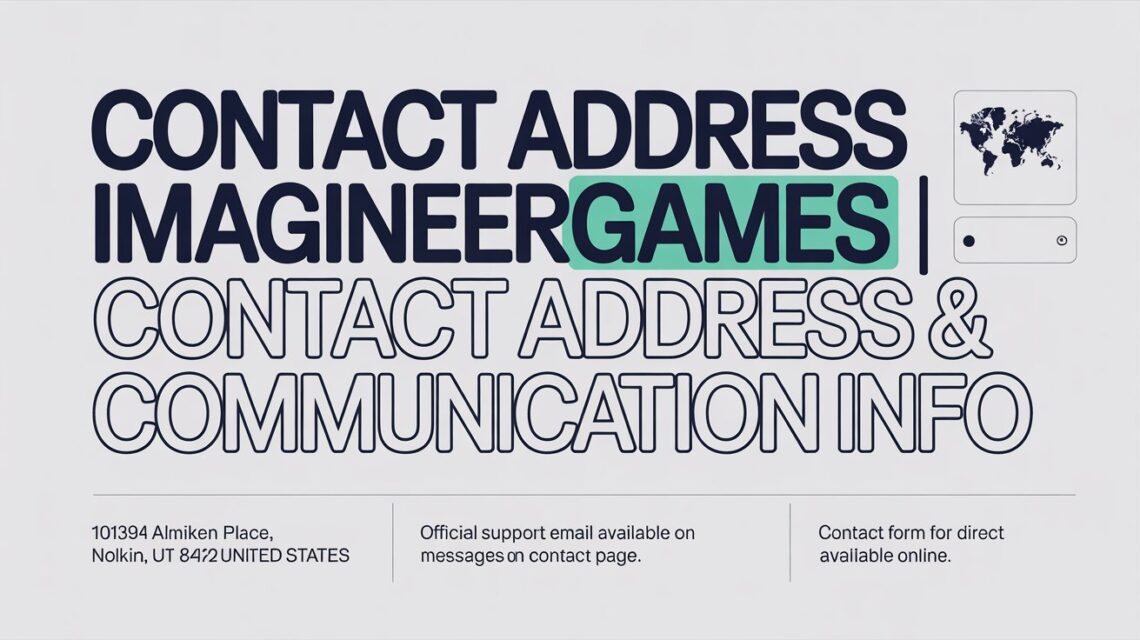 Contact Address Imagineergames