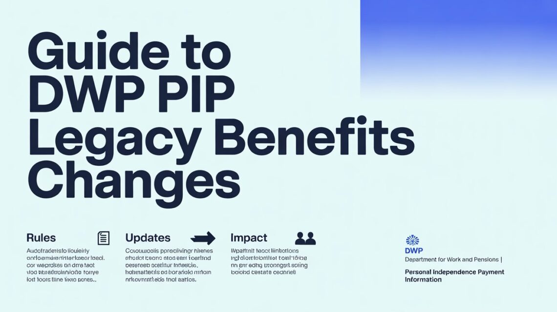 DWP PIP Legacy Benefits Changes