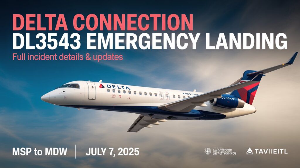 Delta Connection DL3543 Emergency Landing