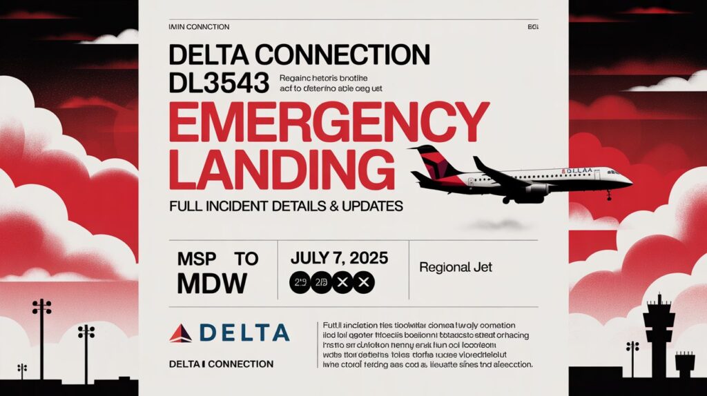 Delta Connection DL3543 Emergency Landing