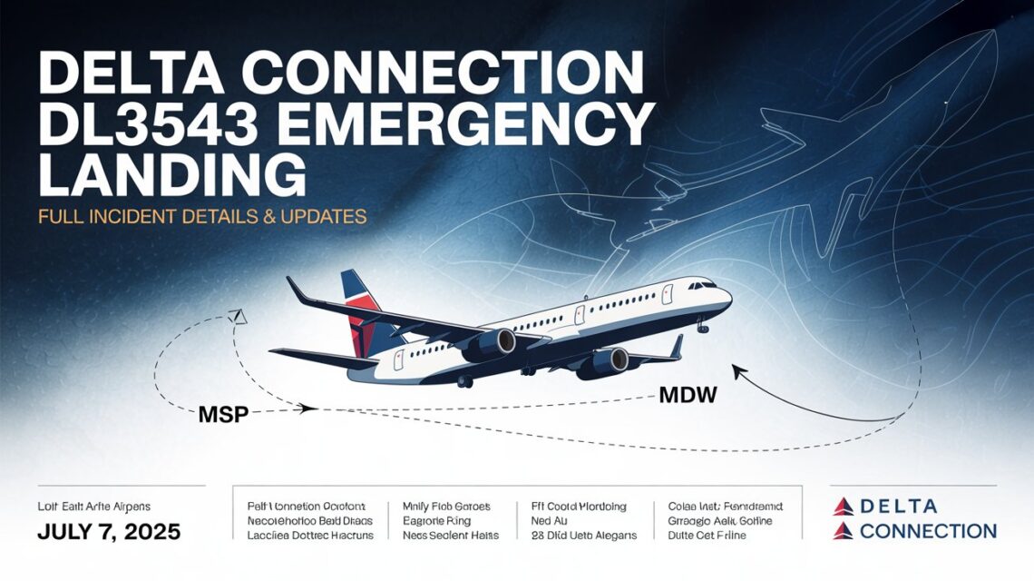 Delta Connection DL3543 Emergency Landing
