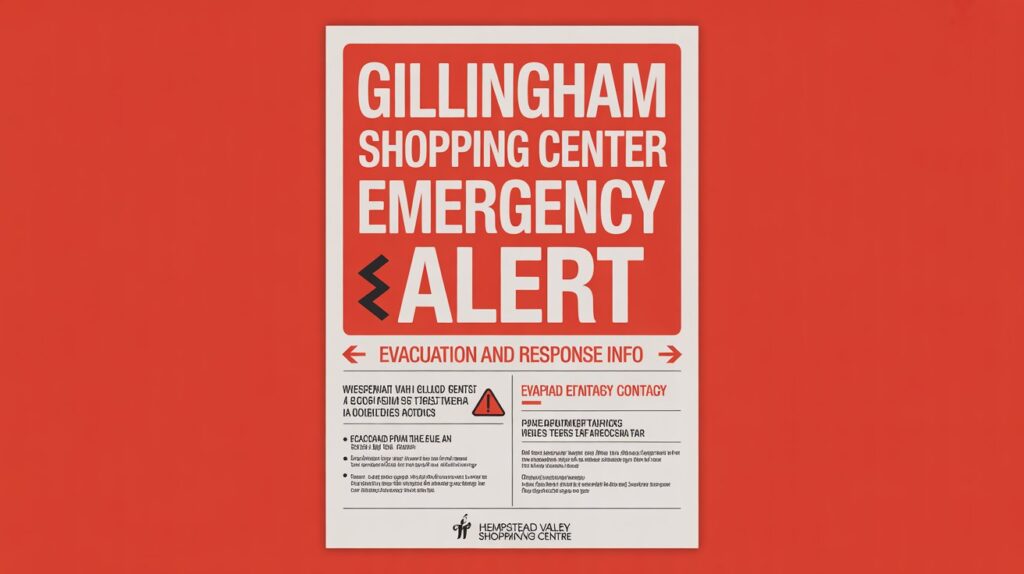 Gillingham Shopping Center Emergency