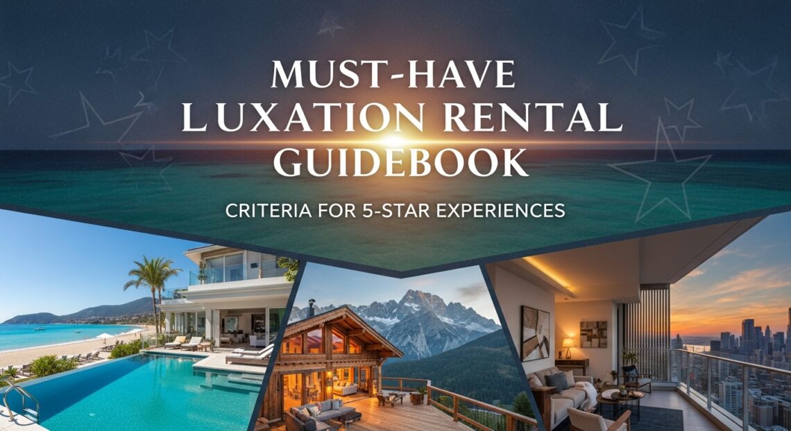 Luxury Vacation Rental Guidebook Criteria
