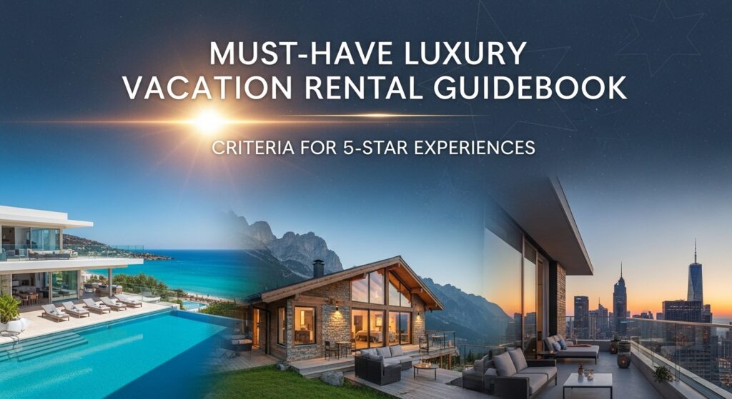 Luxury Vacation Rental Guidebook Criteria