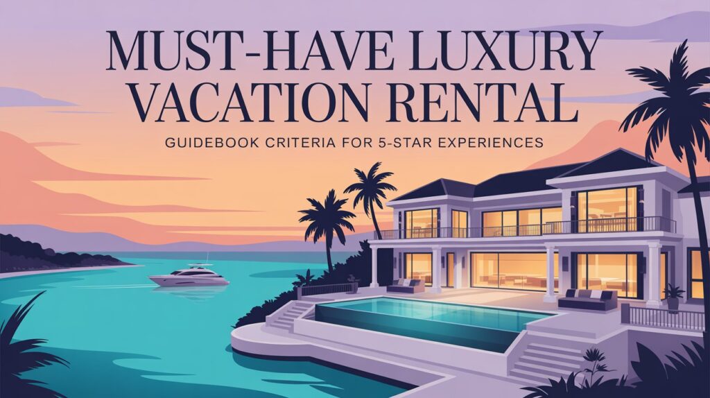 Luxury Vacation Rental Guidebook Criteria