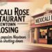 Mexicali Rose Restaurant Newtown Closing