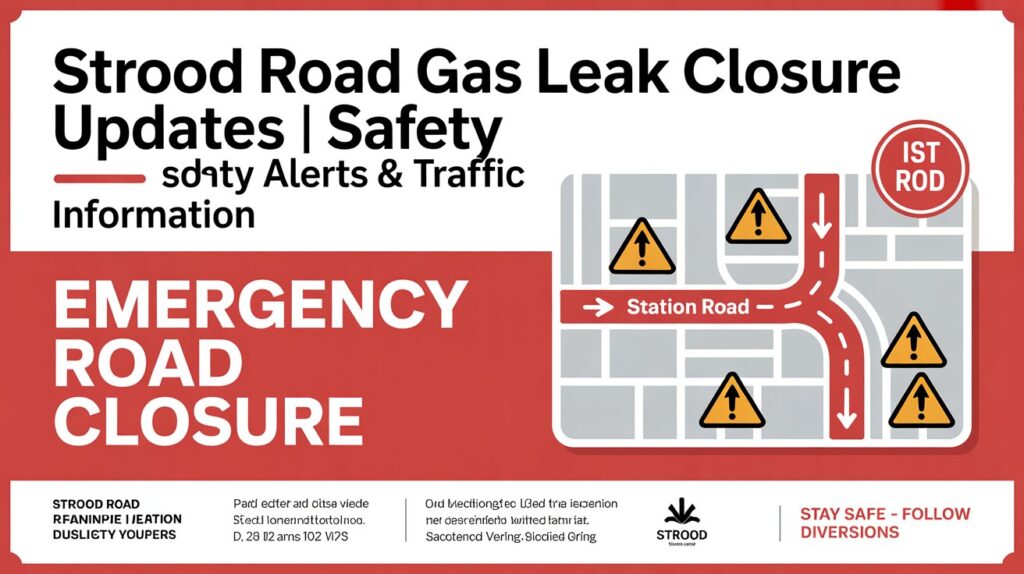 Strood Road Gas Leak Closure