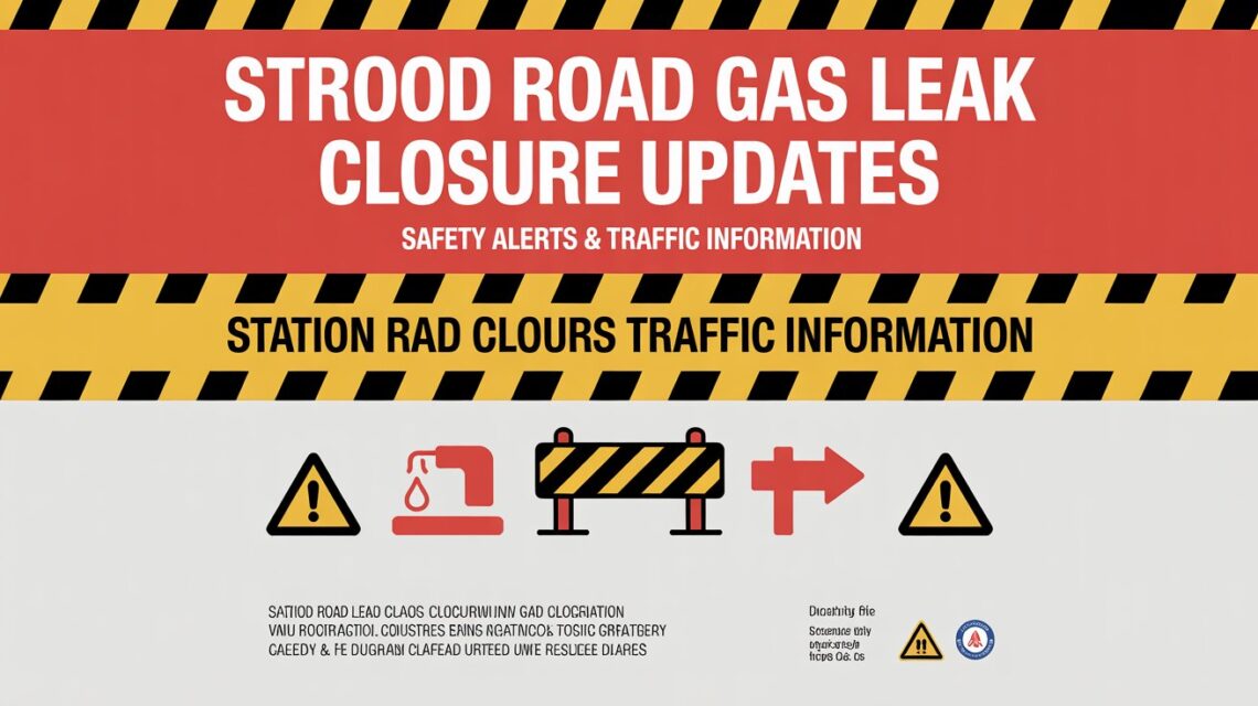 Strood Road Gas Leak Closure