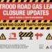Strood Road Gas Leak Closure