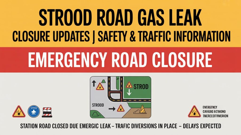 Strood Road Gas Leak Closure