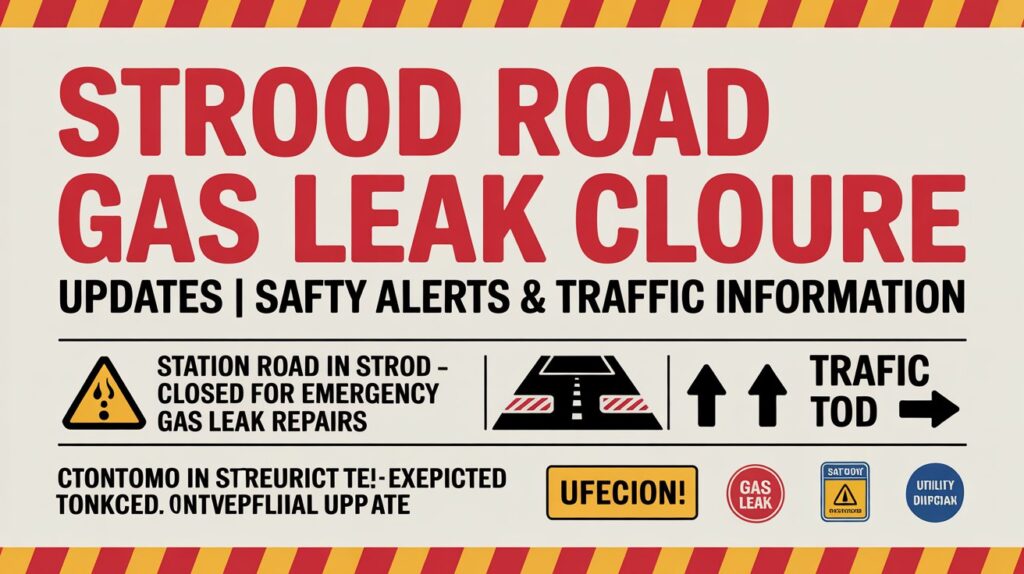 Strood Road Gas Leak Closure
