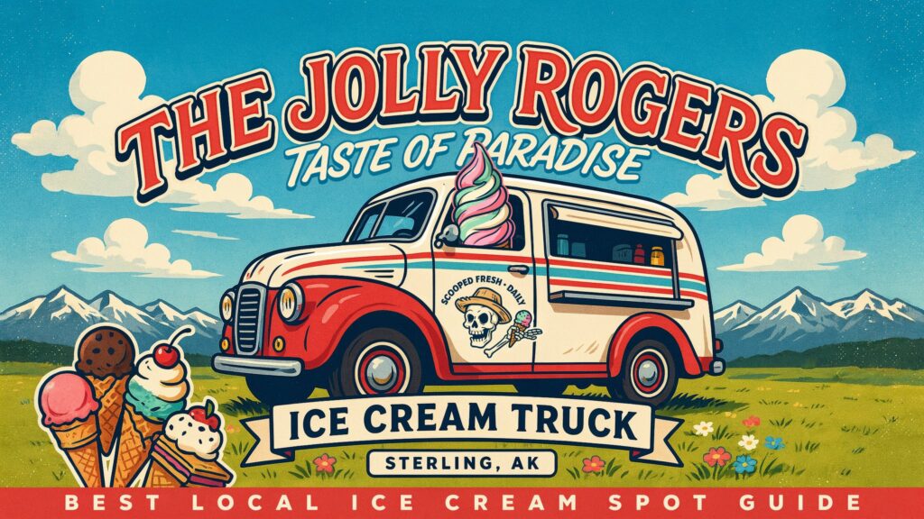 The Jolly Rogers Taste of Paradise Ice Cream Truck Sterling AK