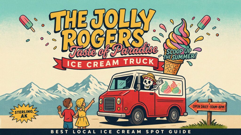 The Jolly Rogers Taste of Paradise Ice Cream Truck Sterling AK