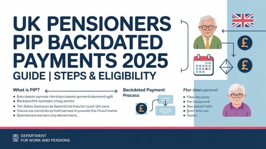 UK Pensioners PIP Backdated Payments 2025