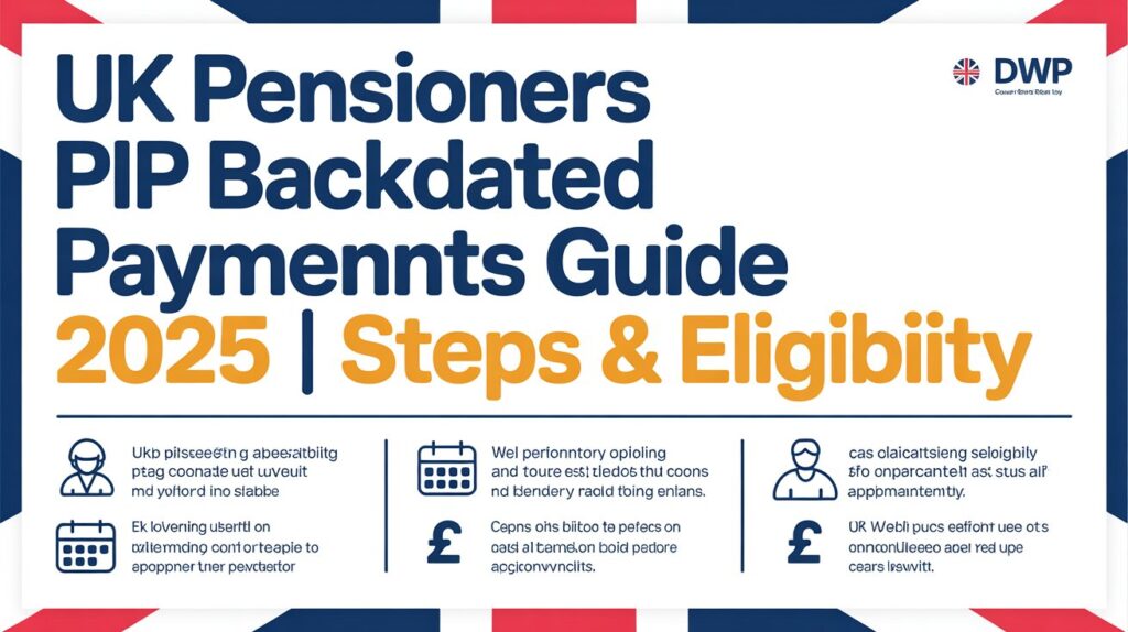 UK Pensioners PIP Backdated Payments 2025