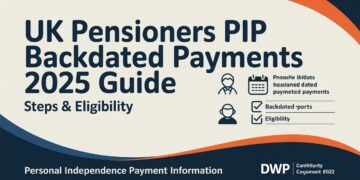 UK Pensioners PIP Backdated Payments 2025