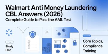 Walmart Anti Money Laundering CBL Answers