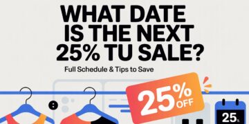 What Date Is the Next 25% TU Sale?