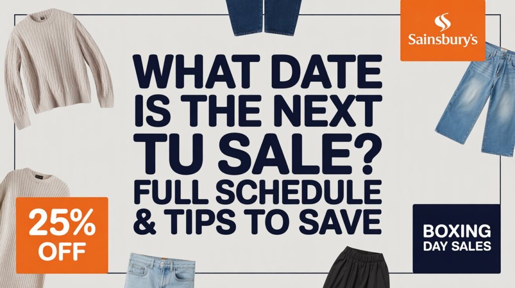 What Date Is the Next 25% TU Sale?