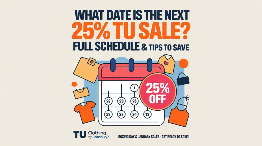 What Date Is the Next 25% TU Sale?