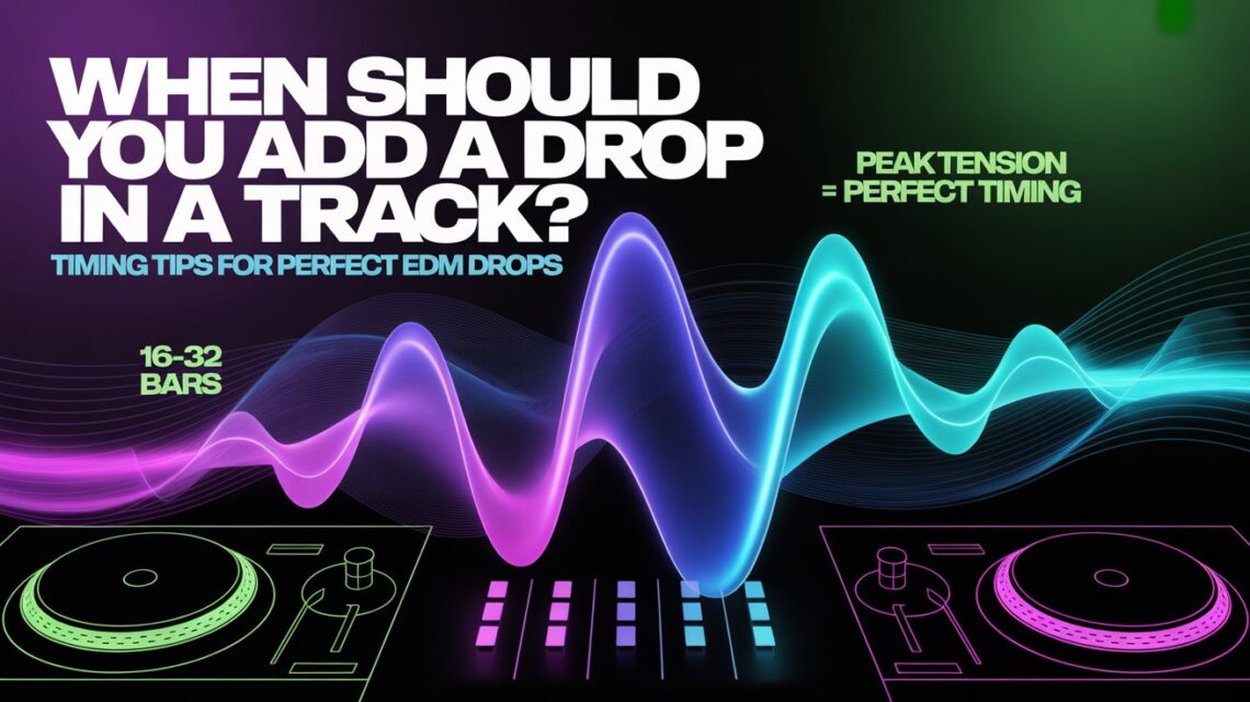 When Should You Add a Drop in a Track?