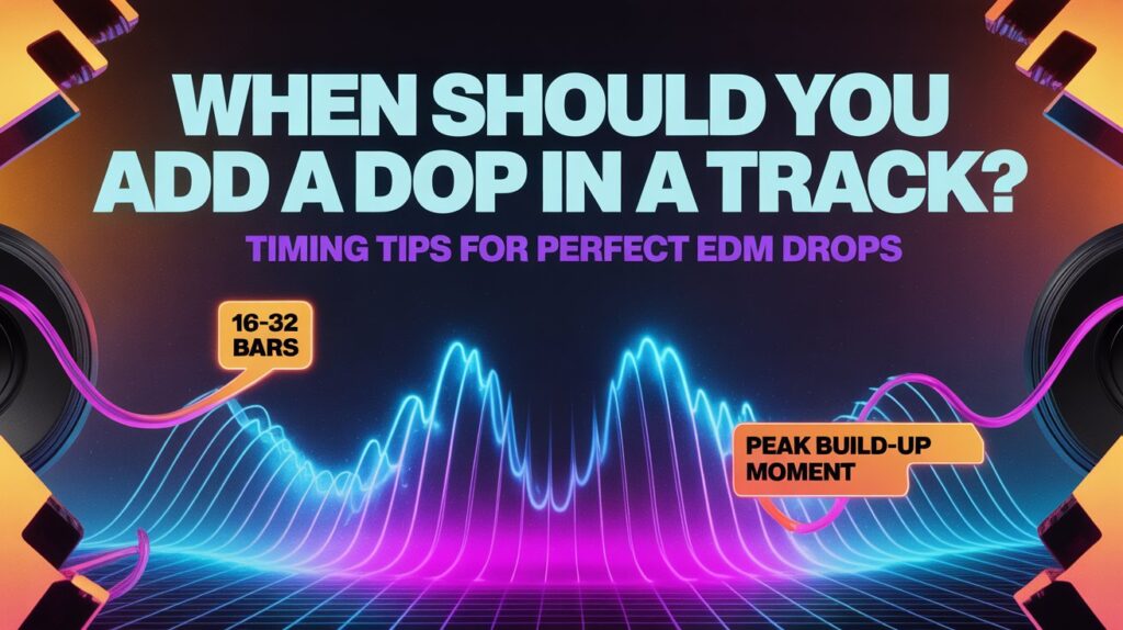When Should You Add a Drop in a Track?