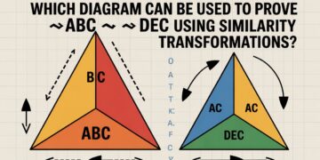 Which Diagram Can Be Used To Prove △ABC ~ △DEC Using Similarity Transformations?