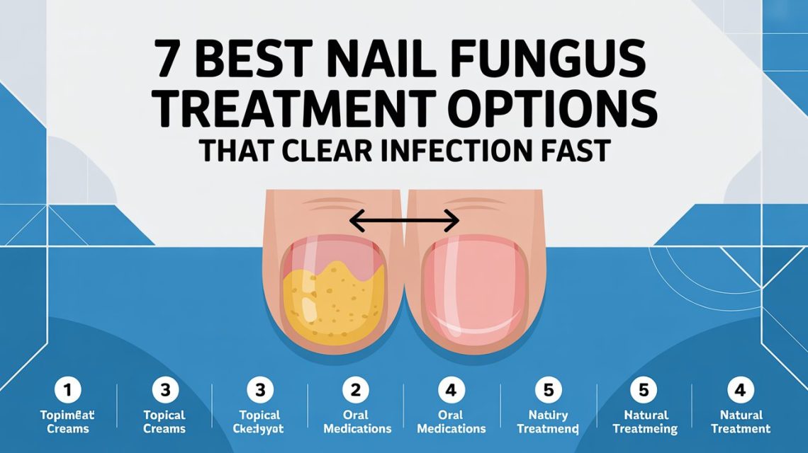 7 Best Nail Fungus Treatment Options That Clear Infection Fast