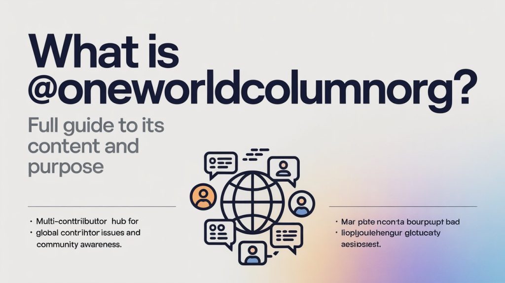 @ oneworldcolumnorg
