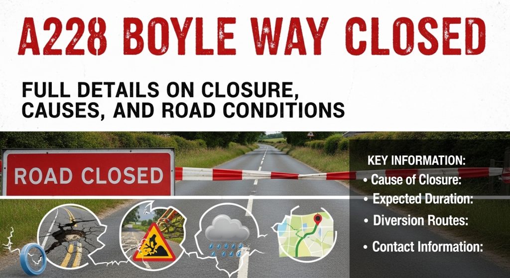 A228 Boyle Way Closed