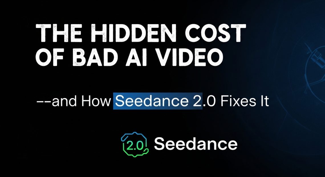 The Hidden Cost of Bad AI Video—and How Seedance 2.0 Fixes It