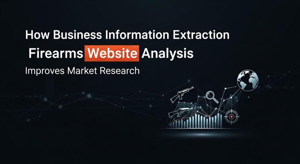 Business Information Extraction Firearms Website Analysis