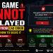 This Game Cannot Be Played by a Player from CAO Error