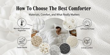 How To Choose The Best Comforter Materials, Comfort, and What Really Matters