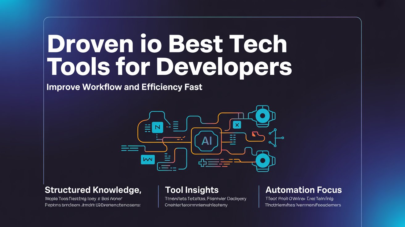 Droven io Best Tech Tools for Developers | Improve Workflow and Efficiency  Fast
