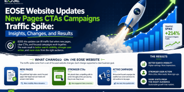 EOSE Website Updates New Pages CTAs Campaigns Traffic Spike