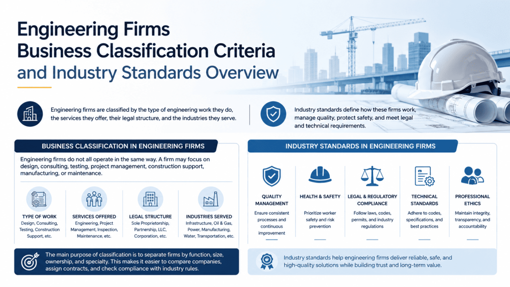 Engineering Firms Business Classification Criteria