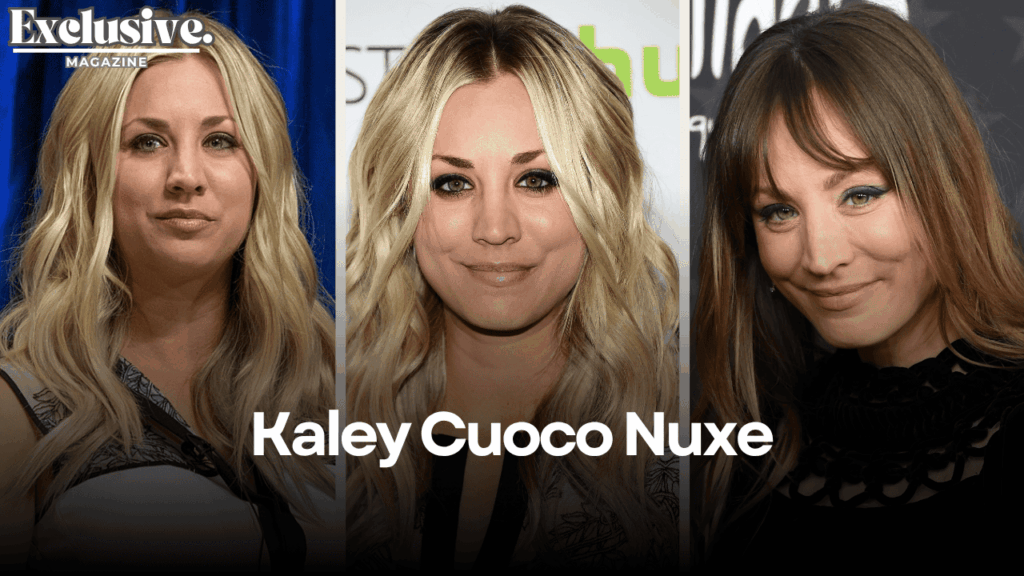 Kaley Cuoco Nuxe