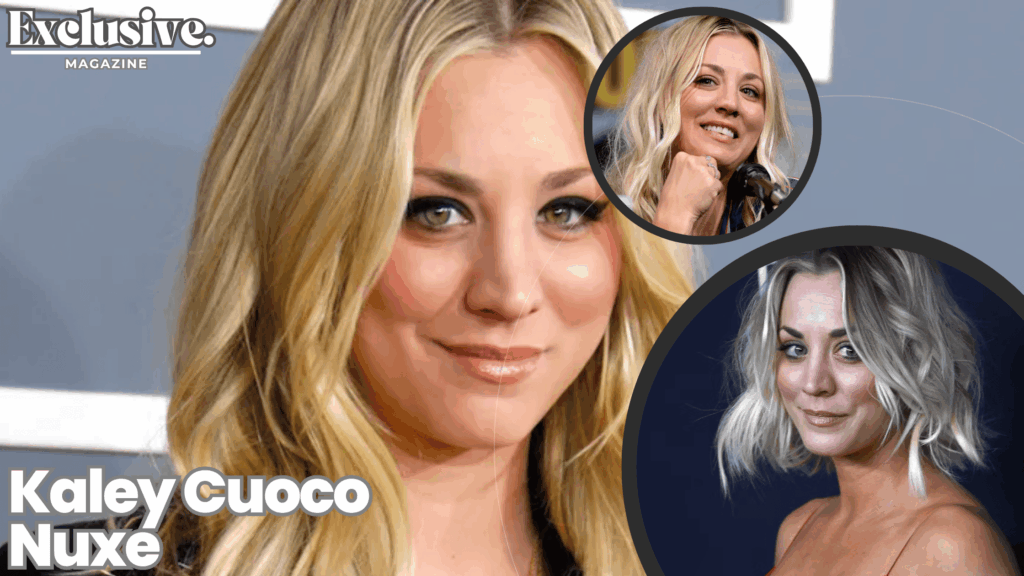 Kaley Cuoco Nuxe