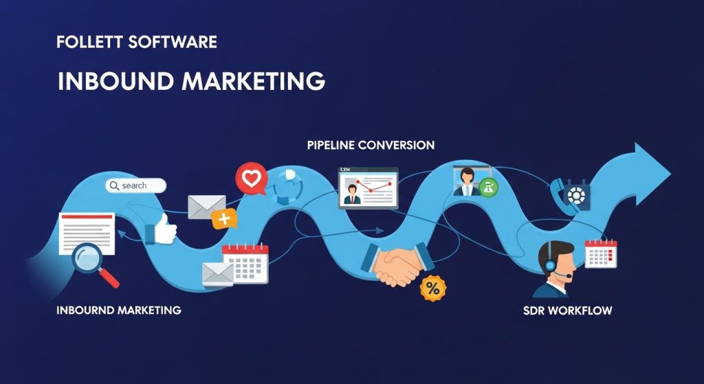 Follett Software Inbound Marketing Pipeline Conversion SDR Workflow