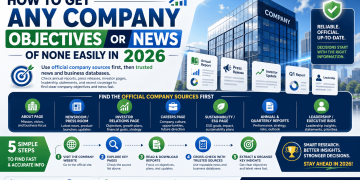 Get Any Company Objectives or News of None